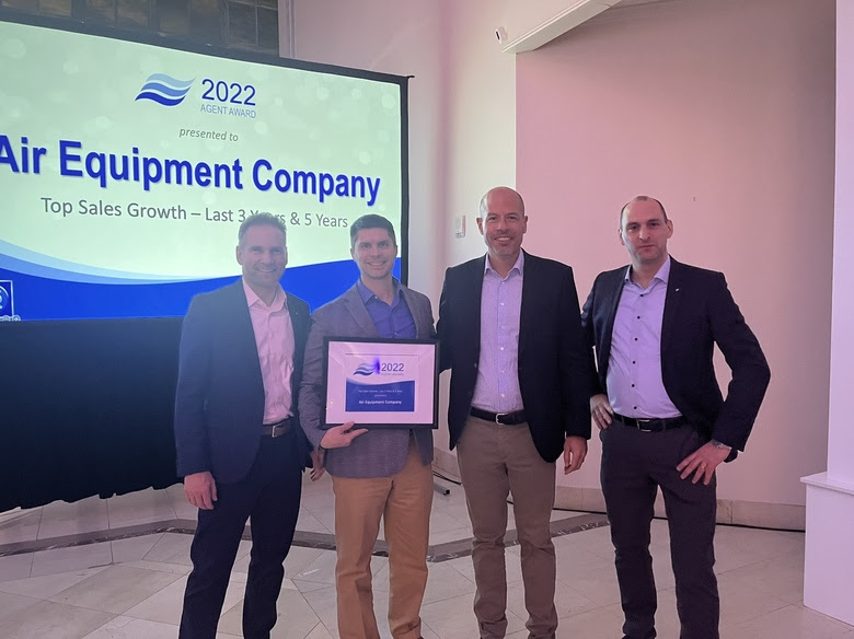 AEC Receives Top Sales Award! Air Equipment Company Homepage
